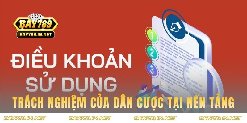 Trách nghiệm của dân cược tại nền tảng